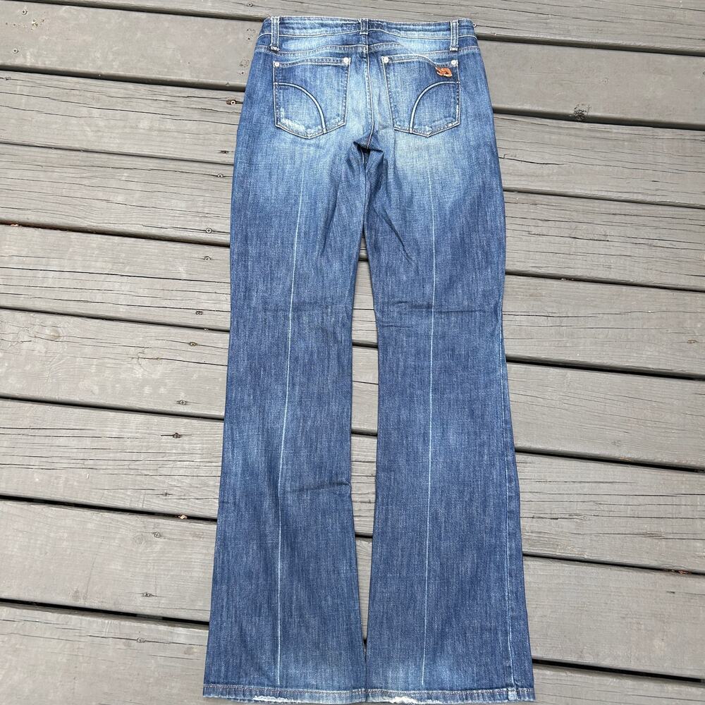 Joe's Jeans Muse Jule Wash Flare Bootcut Jeans 27 High Rise Distressed Y2K - Picture 9 of 9